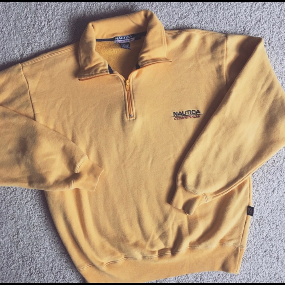 Nautica Vintage Half Zipper Pullover sweatshirt